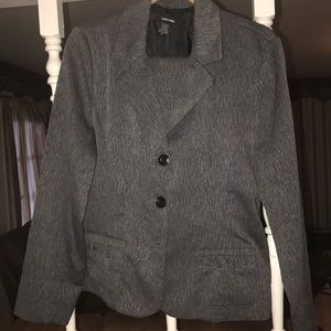 Dark Gray Skirt Suit